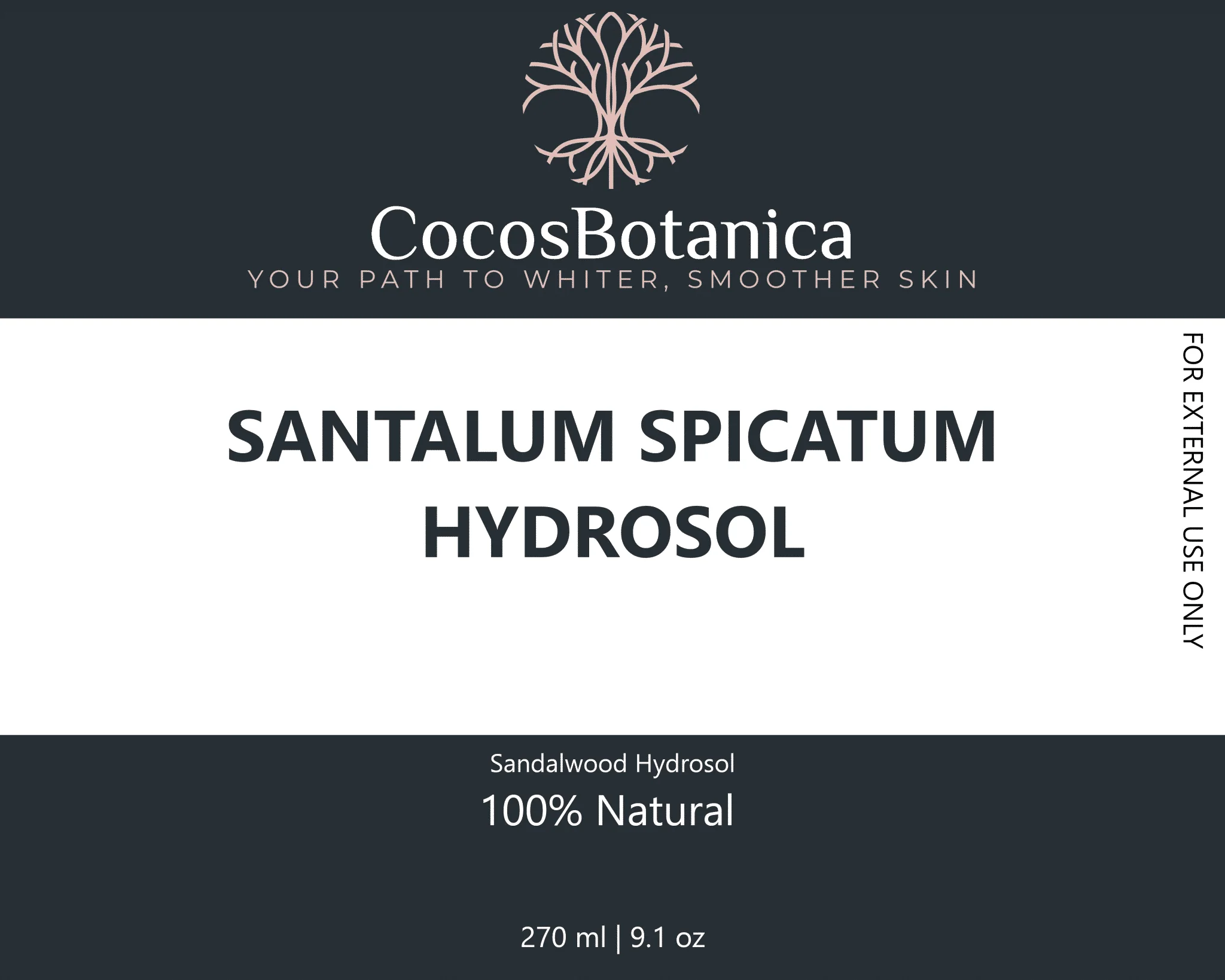 Sandalwood Hydrosol 270 ml