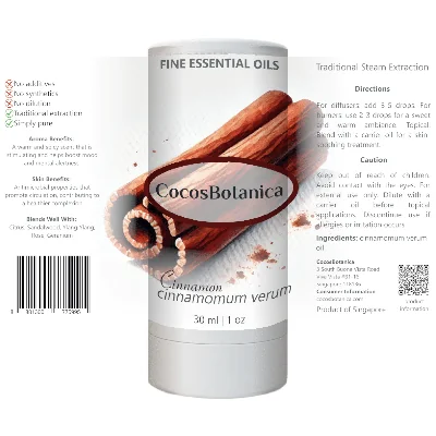 Cinnamon (cinnamomum verum) 30 ml Oil