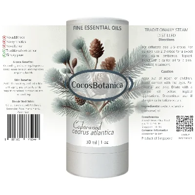 Cedarwood (cedrus atlantica) 30 ml Oil