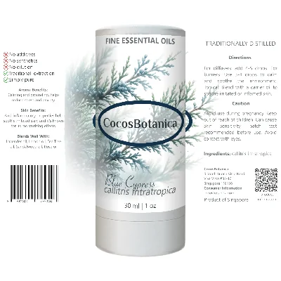 Blue Cypress Oil (Callitris Intratropica Oil) 30 ml