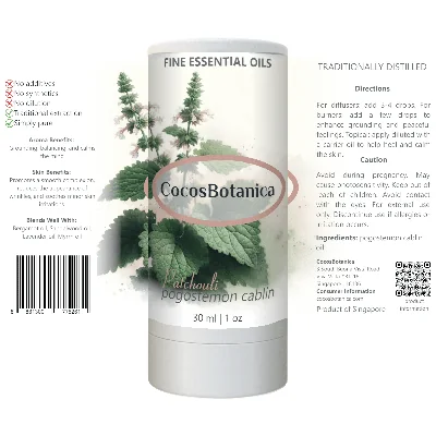 Patchouli Oil (Pogostemon cablin Oil) 30 ml