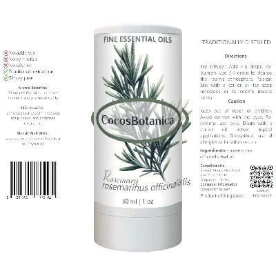 Rosemary Oil (Rosmarinus officinalis Oil) 30 ml