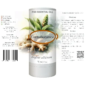 Ginger Oil (Zingiber officinale Oil) 30 ml - 1
